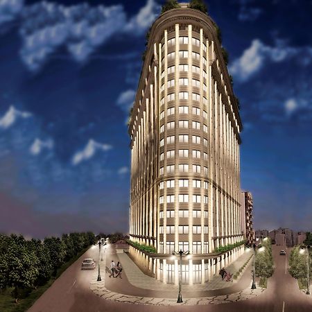 Modern Flatiron Apartment, Skopje Center ภายนอก รูปภาพ