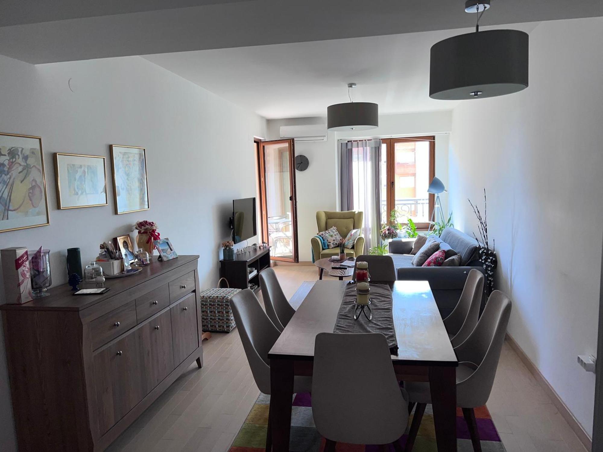 Modern Flatiron Apartment, Skopje Center ภายนอก รูปภาพ